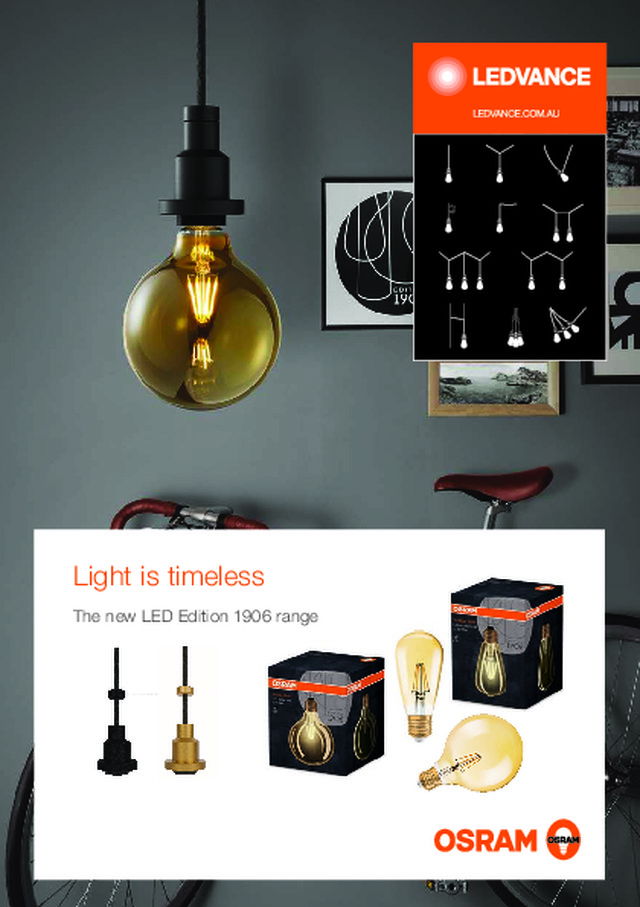 The new LED Edition 1906 range