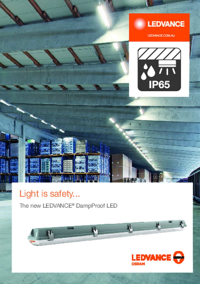 The new LEDVANCE® DampProof LED