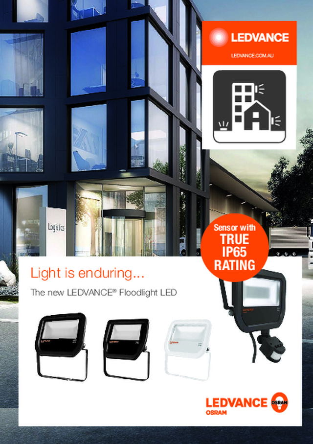 The new LEDVANCE® Floodlight LED
