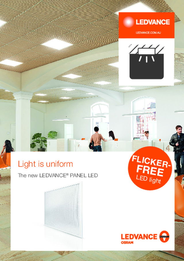 The new LEDVANCE® PANEL LED