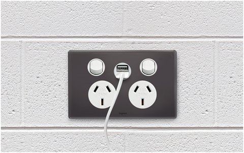 Want to install a USB powerpoint into a brick wall? Here’s what you need
