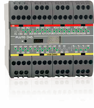 ABB Jokab Safety presents the new Pluto D45 Safety PLC