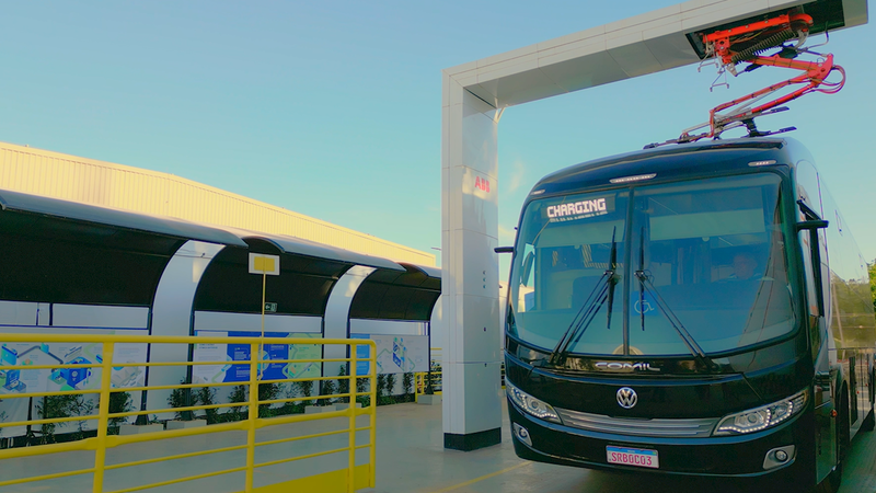 Protótipo de ônibus elétrico com bateria com Nióbio utiliza tecnologia de recarga ultrarrápida da ABB Eletrificação inédita na América Latina