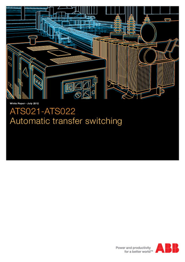 ATS021 - ATS-22: Chave de transferência automática