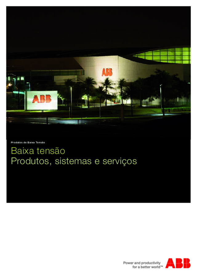 Catálogo geral de BT | Produtos, sistemas e serviços