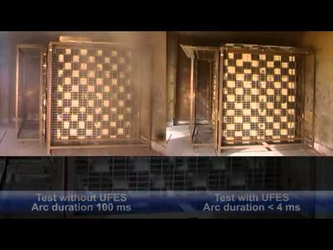 Teste de Arco interno do painel ABB