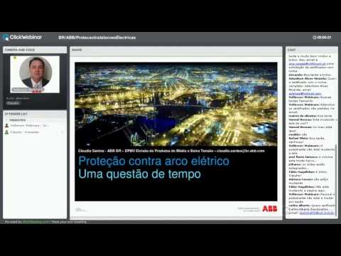 Gravação do webinar | "Proteção das instalações elétricas e vidas - Sistema de detecção de arcos voltaico para sistemas elétricos"