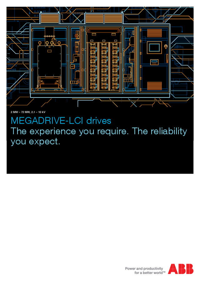 Drive MEGADRIVE-LCI da ABB (EN)