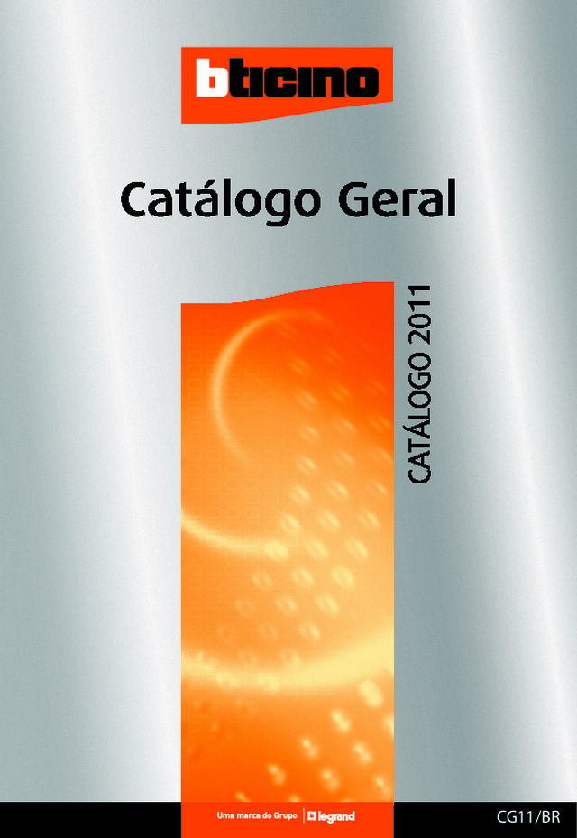 BTicino - Catálogo Geral 2011