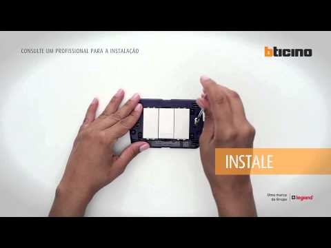 Bticino Livinglight - Instalação e Personalização acabamento White