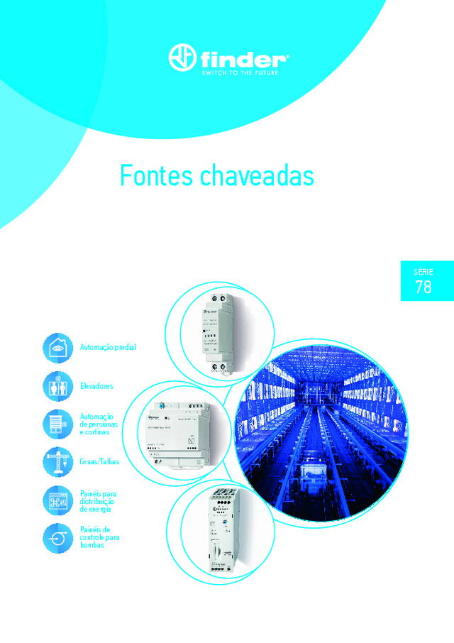 Fontes chaveadas Série 78