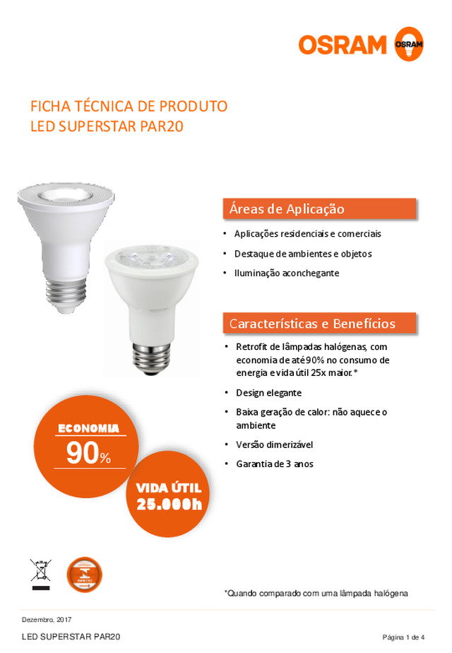 LED SUPERSTAR PAR20