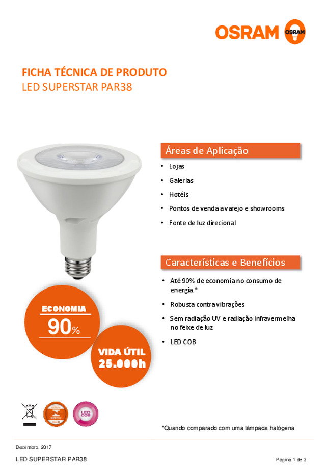 LED SUPERSTAR PAR38