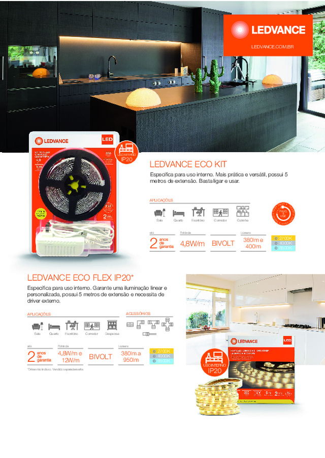 Brochura Fitas LED LEDVANCE