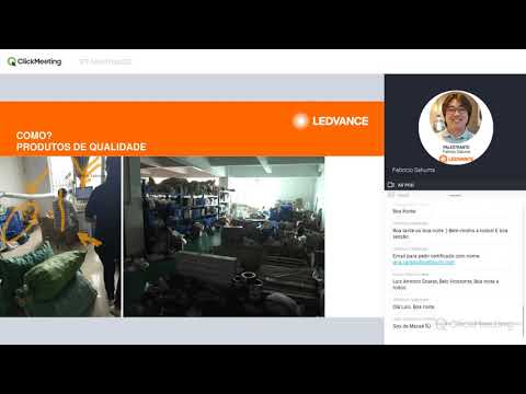 Gravação do webinar Como escolher e aplicar fitas LED em seu projeto