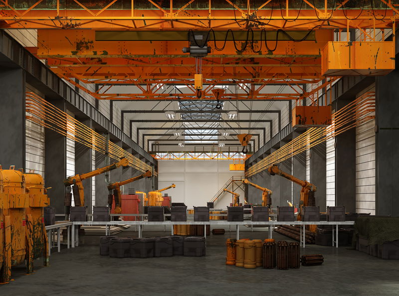 Portfólio de lâmpadas e luminárias para iluminação industrial