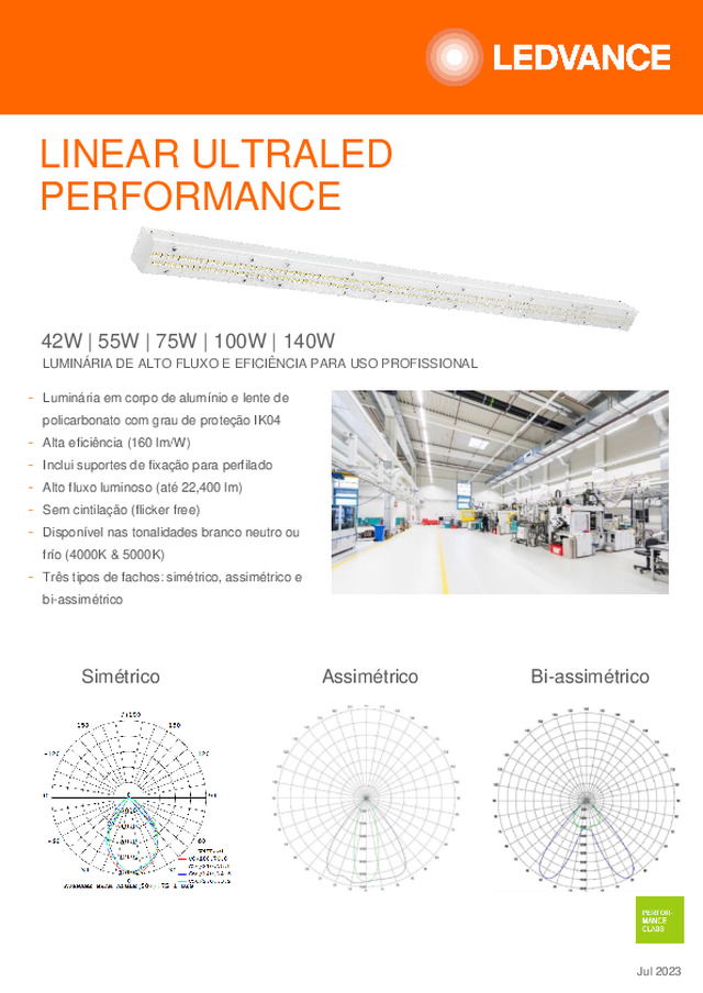 LINEAR ULTRALED PFM PT