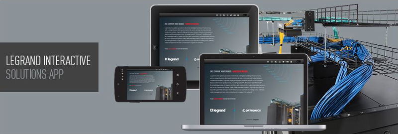 App de soluções interativas Legrand