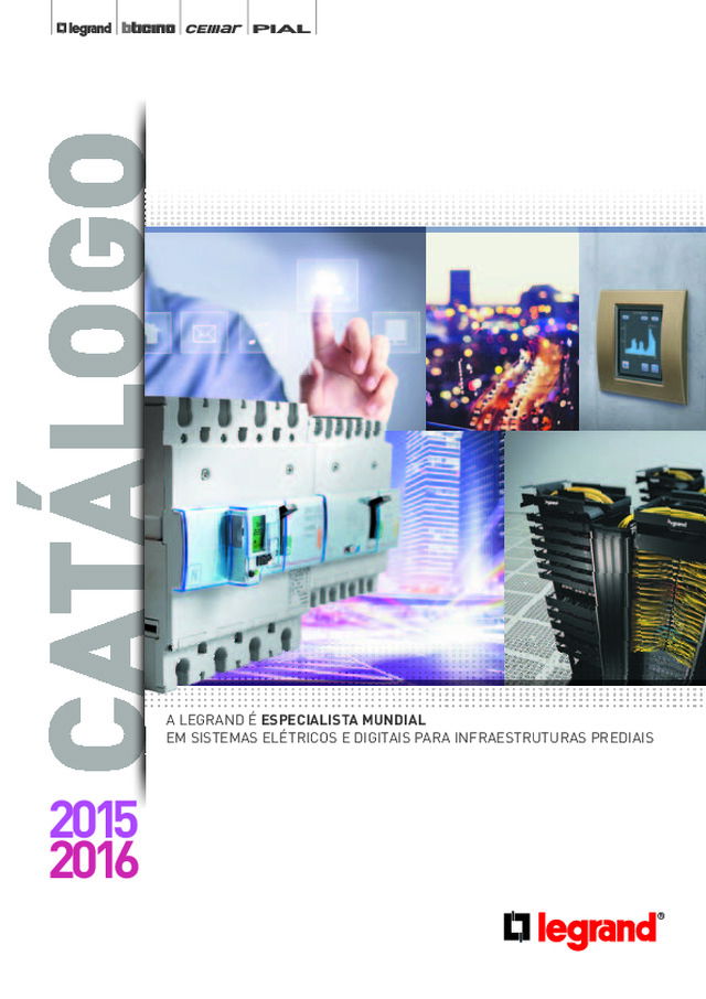 Catálogo Grupo Legrand 2015/ 2016