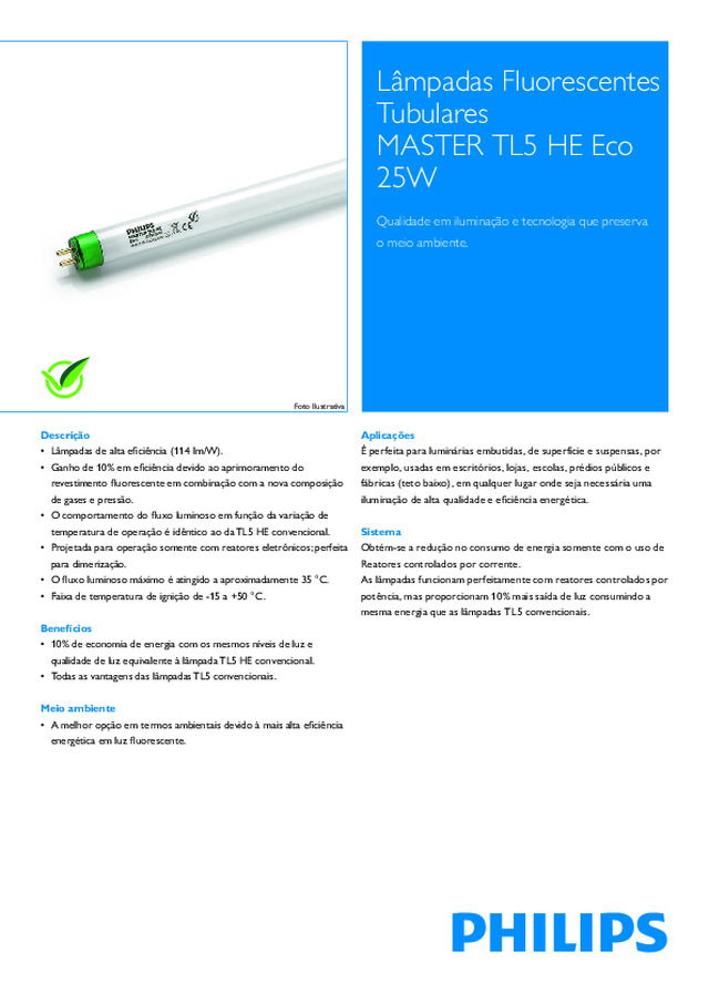 MASTER TL5 HE Eco 25W