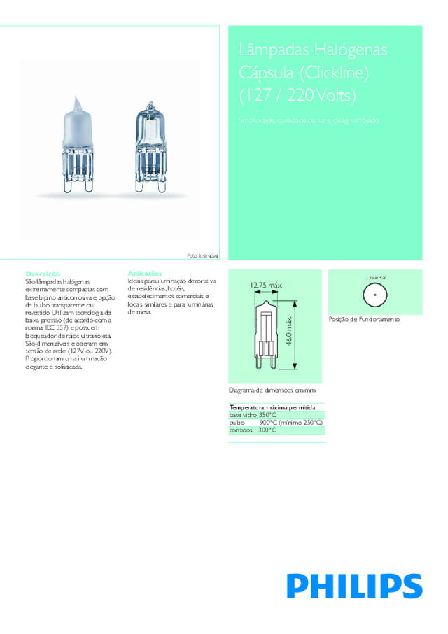 ClickLine Cápsula (127/220 Volts)