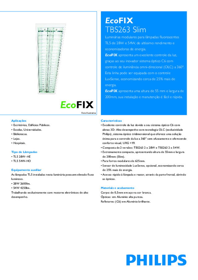 EcoFIX Slim TBS / TCS 263
