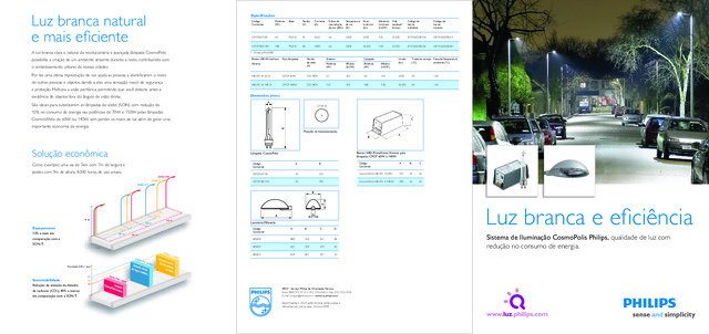 CosmoWhite CPO-T - Catálogo
