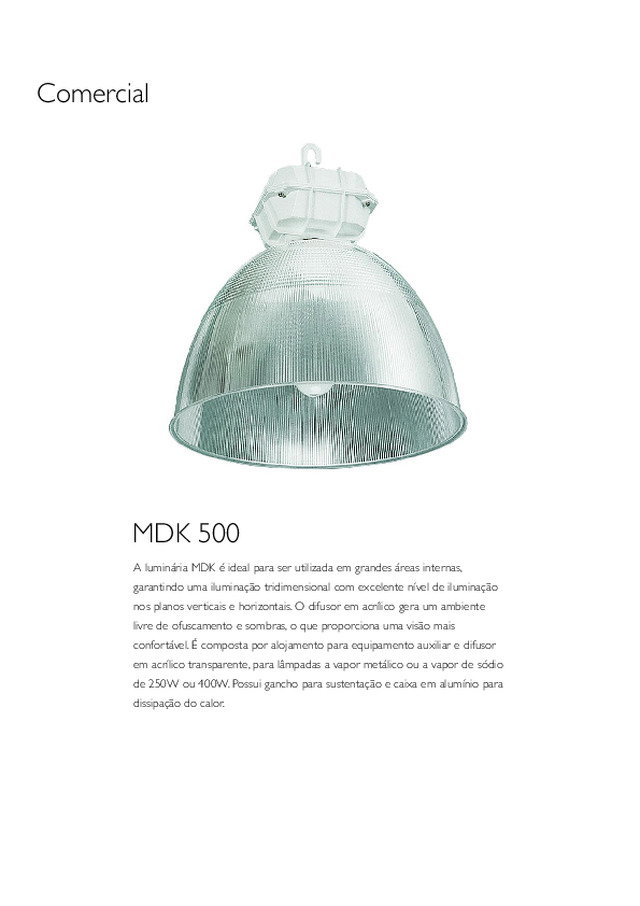 MDK 500 - Catálogo