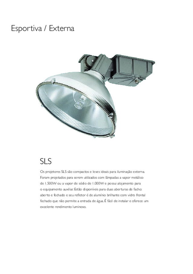 SLS - Catálogo