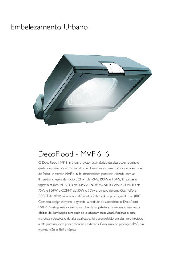 DecoFlood MVF 616 - Catálogo