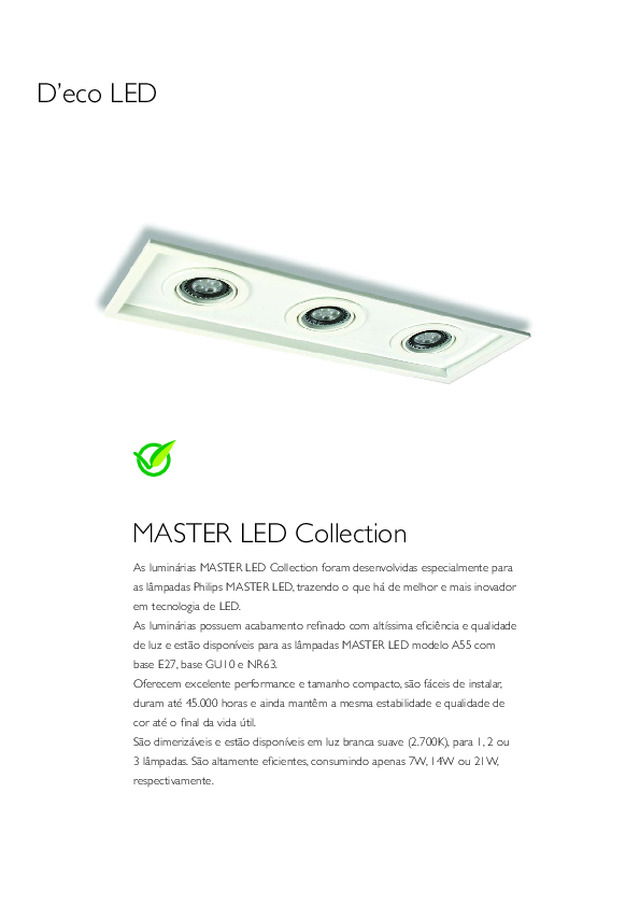 MASTER LED Collection