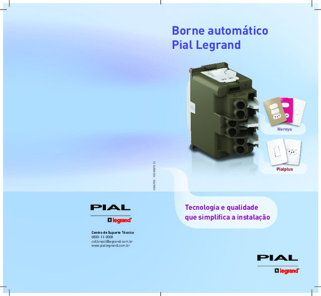 Borne automático Pial Legrand