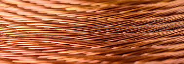 Relação entre eletricidade e o cobre