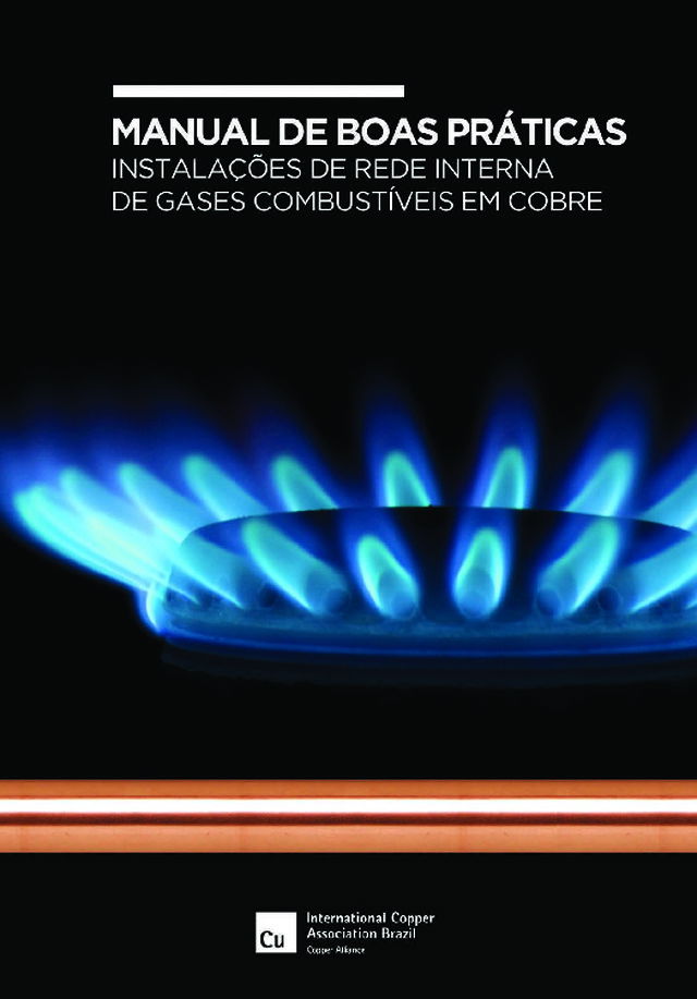 Manual de boas práticas - Instalações de rede interna de gases combustíveis em cobre