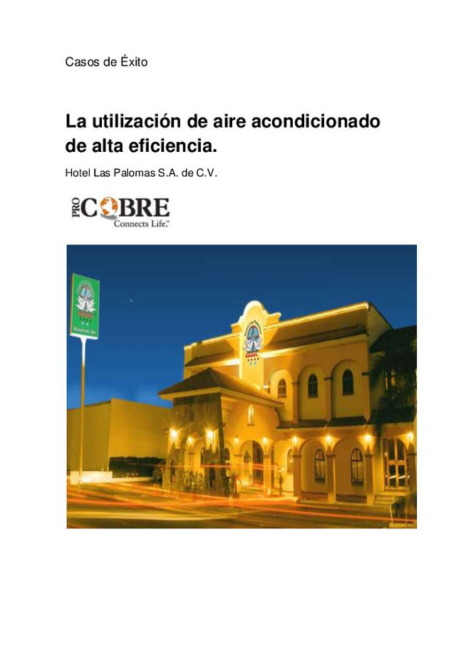 A utilização de ar condicionado de alta eficiência