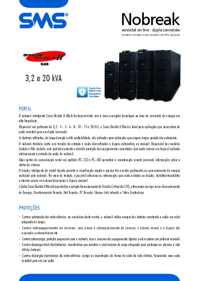 Sinus Double II Black