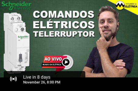 Webinar Schneider Electric: Telerruptores da linha Acti9 Schneider