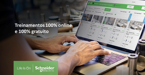 Novos treinamentos Schneider Electric 100% online e 100% gratuitos!
