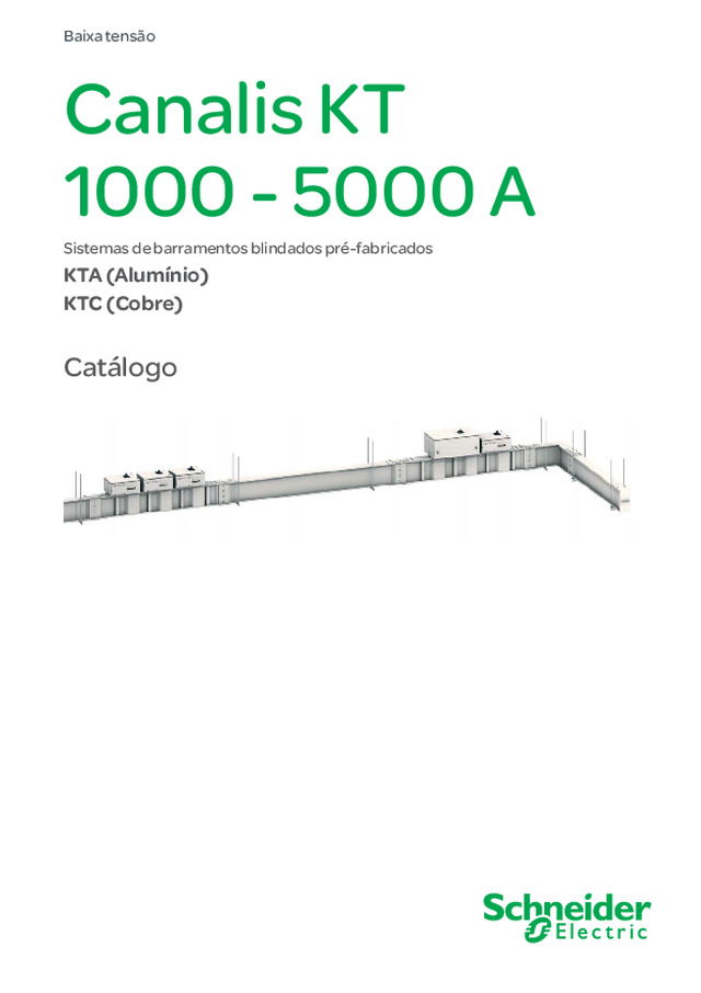 Catálogo Canalis de 1000A a 5000A IP 55