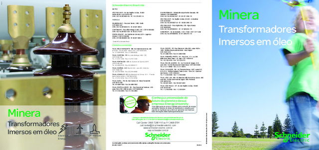 Catálogo Transformadores: Minera ODT