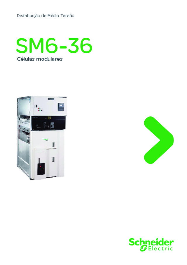 Catálogo Painel de MT: SM6 36kV
