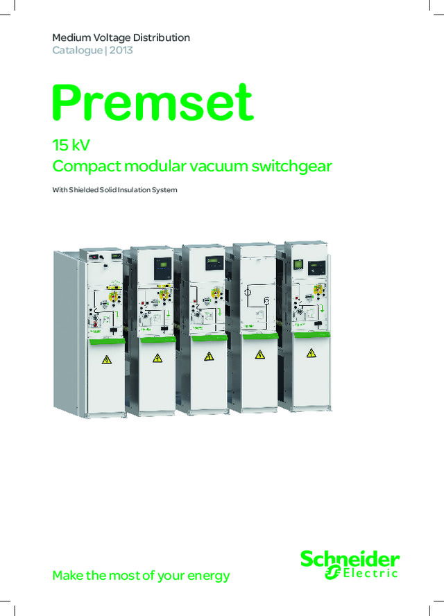 Catálogo Painel de MT: Premset