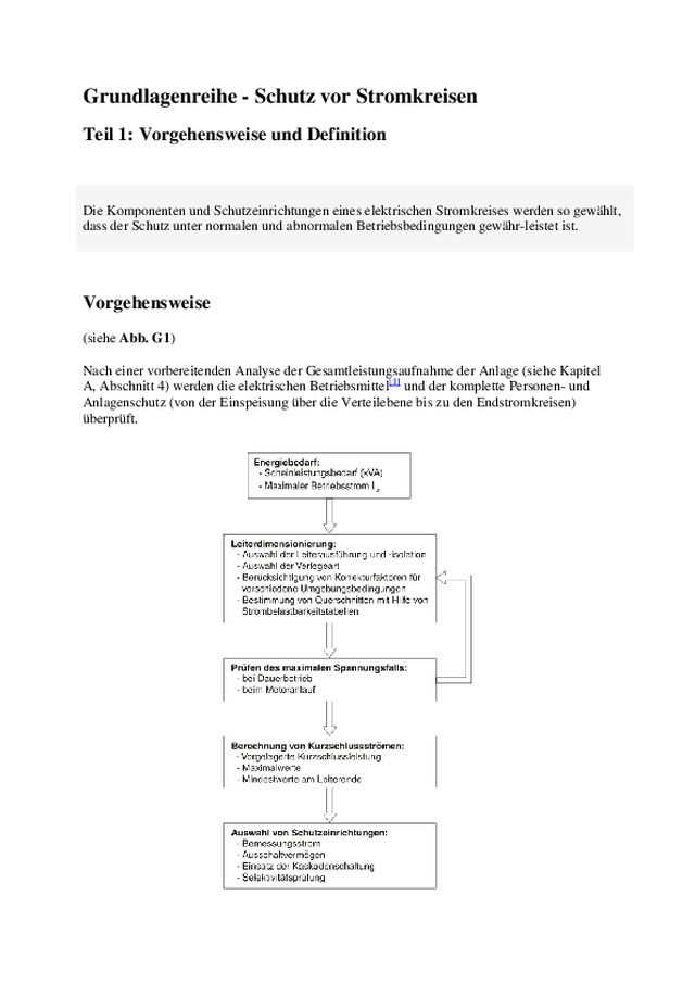 Grundlagenreihe - Schutz vor Stromkreisen
