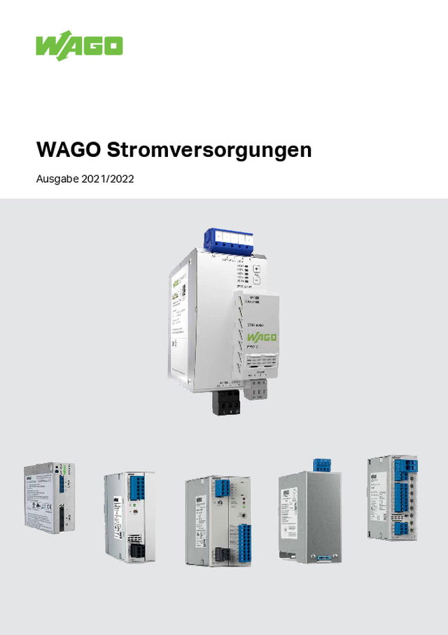Stromversorgungen, 2021/2022