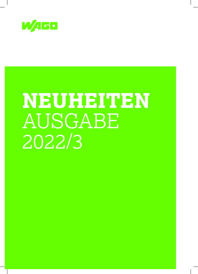 NEUHEITEN AUSGABE 2022/3