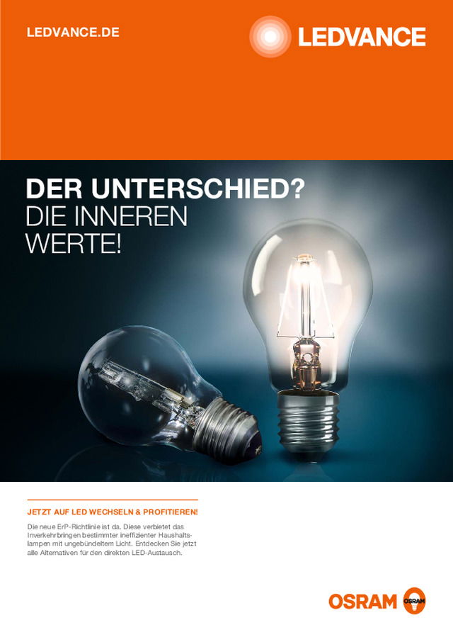 ErP Richtlinie zur Ausphasung 2018