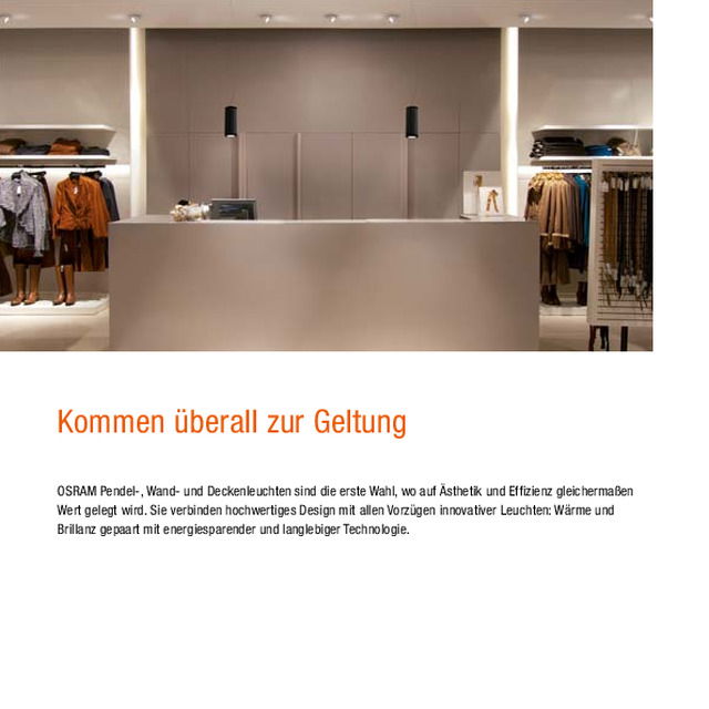 OSRAM Pendel-, Wand- und Deckenleuchten