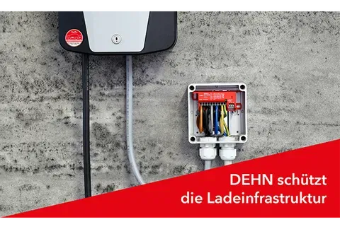 DEHNcube EMOB – die Systemlösung zum Schutz von Wallboxen