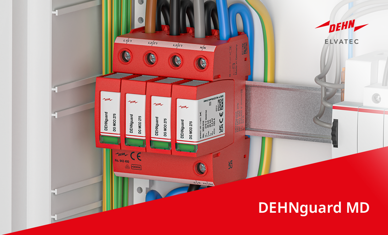 Neue Doppelschraubtechnik bei DEHNguard MD:  Mehr Flexibilität bei der Verdrahtung