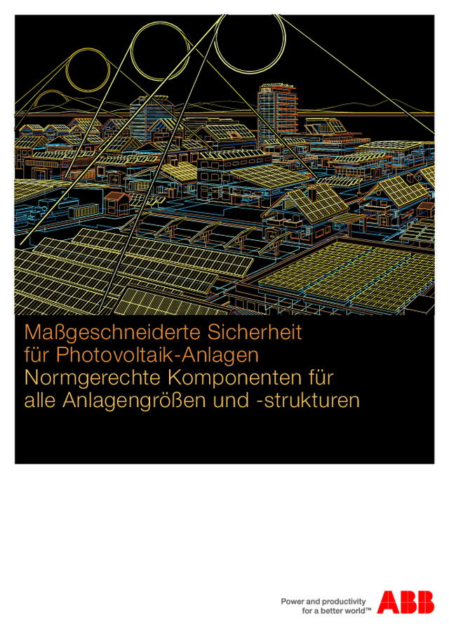 Maßgeschneiderte Sicherheit für Photovoltaik-Anlagen
